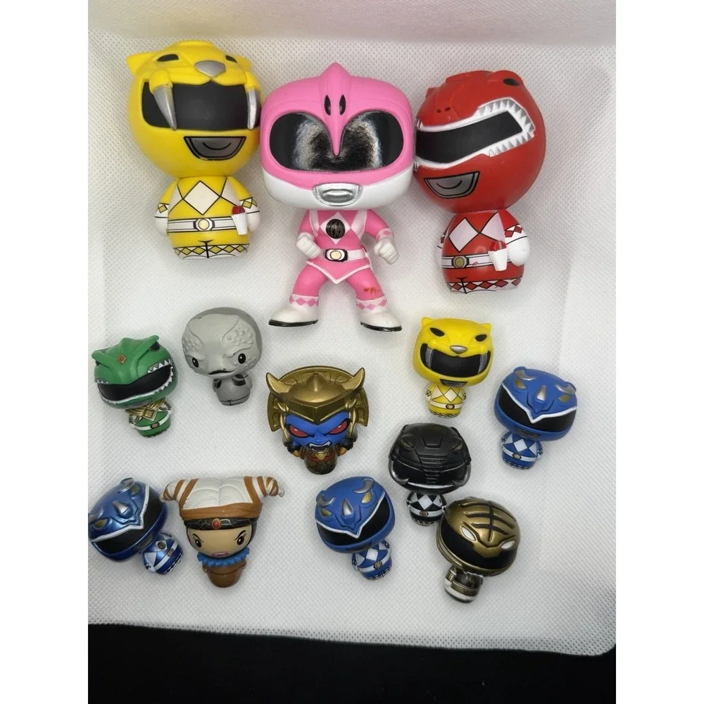 Funko Pint Size Heroes Mighty‎ Morphin Power Rangers Lot Of 12 And 3 Larger